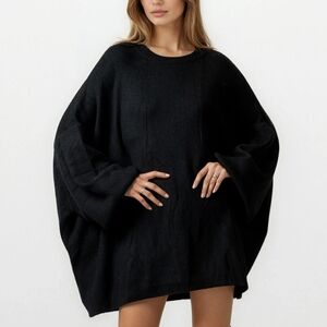 Kate Hewko Oversized Balloon Sleeve Sweater